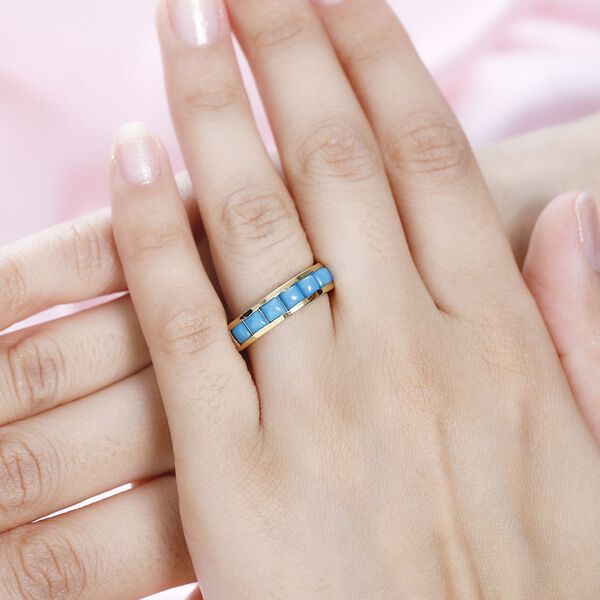 AA Sleeping Beauty Türkis Ring - 1,36 ct. image number 3