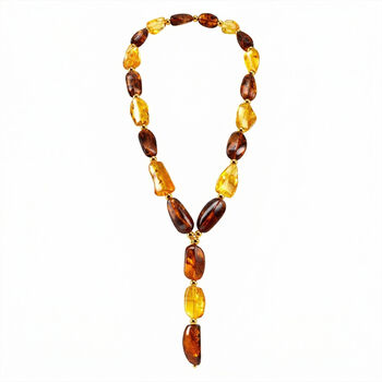 Nat&uuml;rlicher Baltischer Bernstein Halskette ca. 50 cm