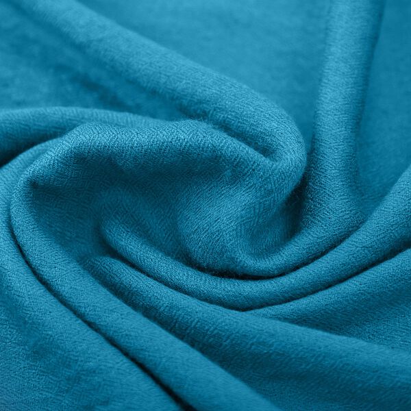 LA MAREY luxuriöser und weicher Schal aus 100% Kaschmirwolle, 70x195 cm, Türkis image number 8