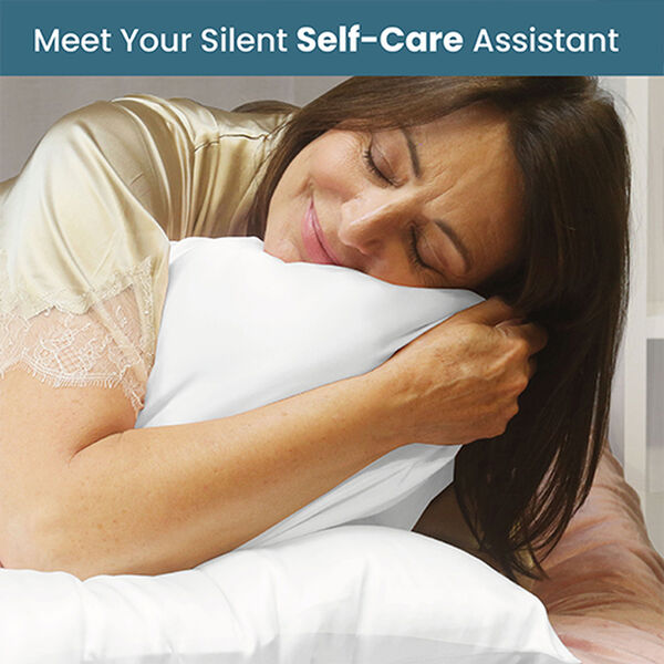 Serenity Night: 2er-Set Kissenbezüge aus 100% Maulbeerseide, Größe 40x80 cm, Elfenbeinfarben image number 3