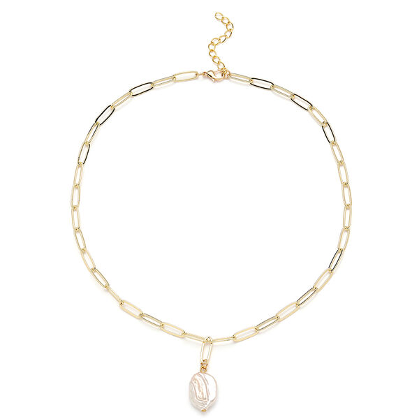 S&uuml;&szlig;wasser-Zuchtperlen Halskette, 50 cm, 6,5 ct.