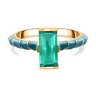 Smaragd Triplett Quarz Ring - 1,84 ct. image number 0