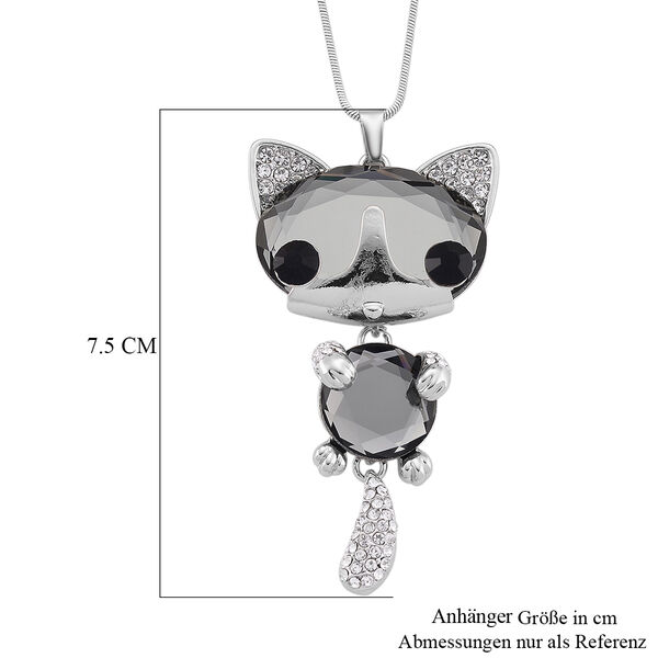 Mehrfarbiger Kristall Anh&auml;nger mit Kette ca. 63.5 cm + 5 cm Extender image number 6