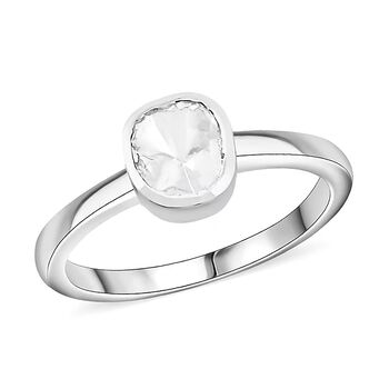 LUXURIANT DIAMOND - Lab Grown Diamant Ring 925 Silber (Gr&ouml;&szlig;e 17.00) ca. 0.25 ct