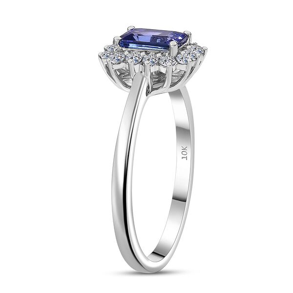 LUXURIANT DIAMOND - AAA Tansanit, Lab Grown Diamant Ring 417 Gold (Gr&ouml;&szlig;e 16.50) ca. 1,50 ct image number 3