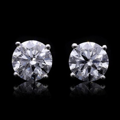 LUXURIANT DIAMOND - Lab Grown Diamant IF Ohrringe 950 Platin ca. 2.04 ct image number 1
