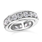 Weißer Zirkonia Spinning-Ring - 8,10 ct. image number 3