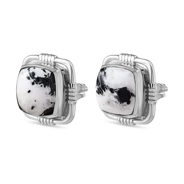 Weiße Büffel-Ohrstecker - 4,68 ct. image number 4