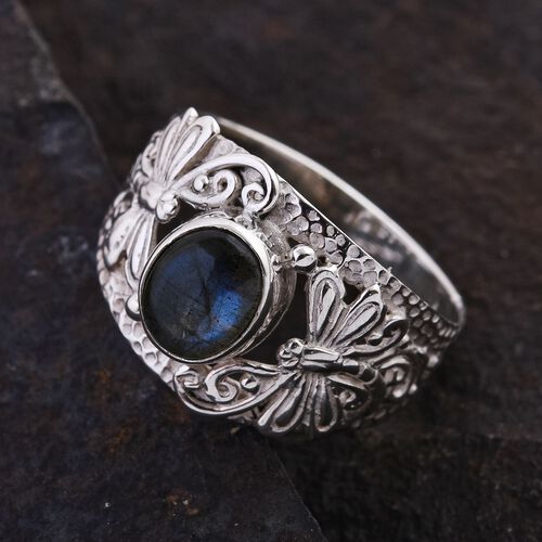 Royal Bali Kollektion- Labradorit Ring - 2,10 ct. image number 1