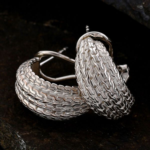 Royal Bali Kollektion- Strukturierte Ohrringe image number 1