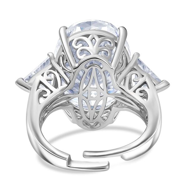 D'Joy Moissanit Ring - 13,79 ct. image number 5