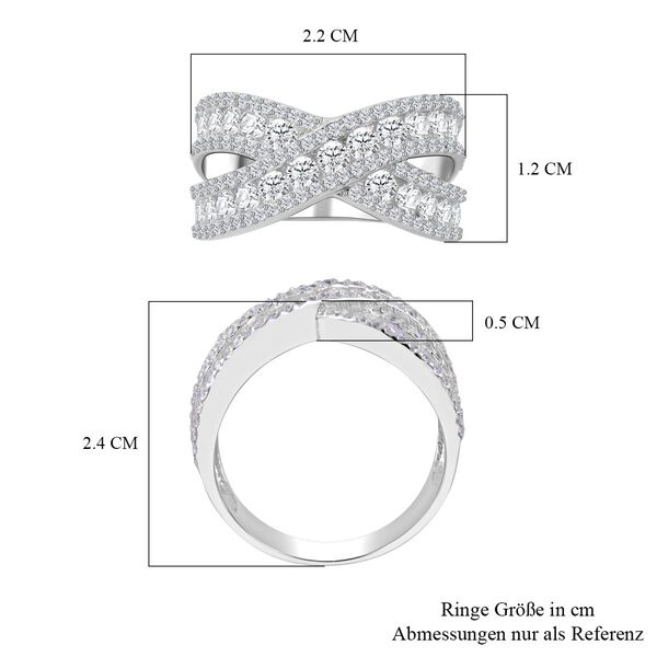 Zirkonia Ring - 3,99 ct. image number 4