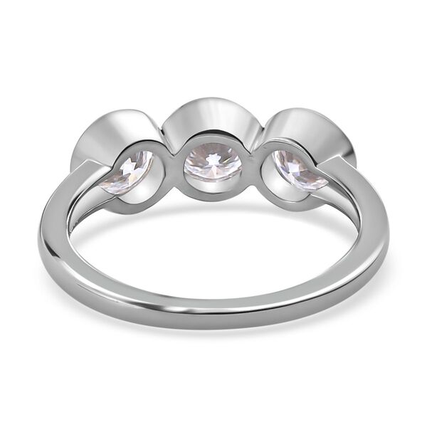 Moissanit Ring, ca. 1.30 ct image number 7