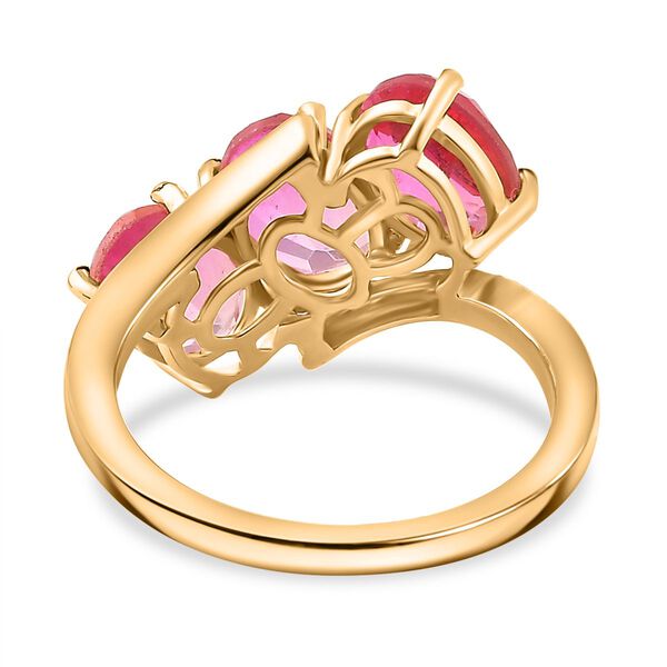 Sunset Triplett Quarz Ring, ca. 4,31 ct. image number 6