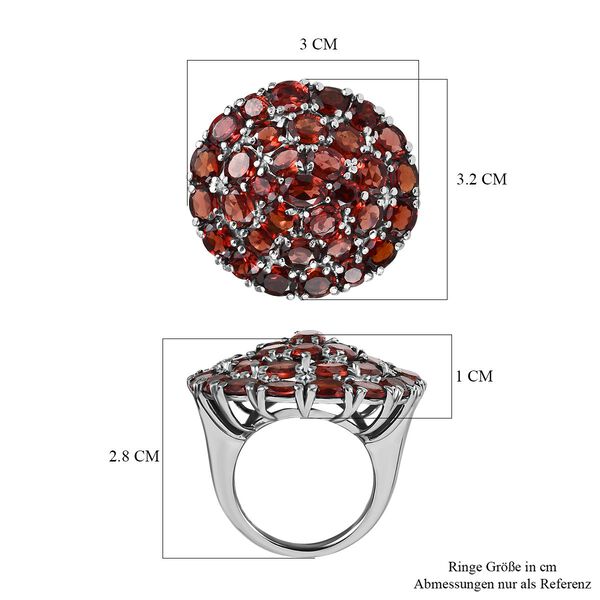 Mosambik Granat Ring - 12,03 ct. image number 7