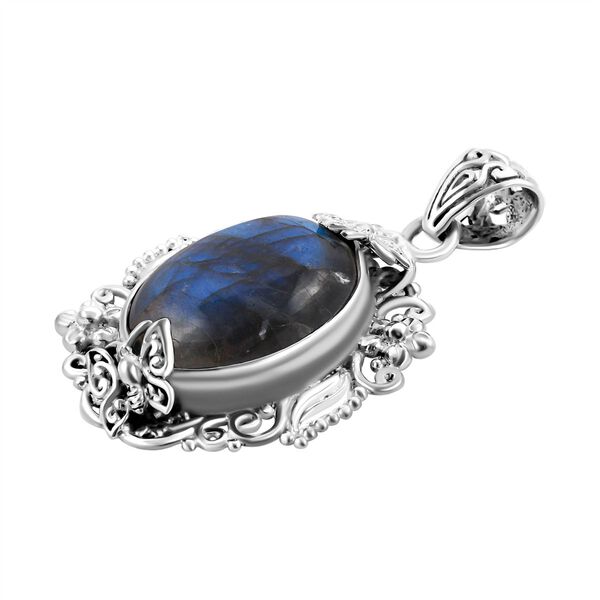 Royal Bali Kollektion - Labradorit Anhänger - 15,60 ct. image number 3