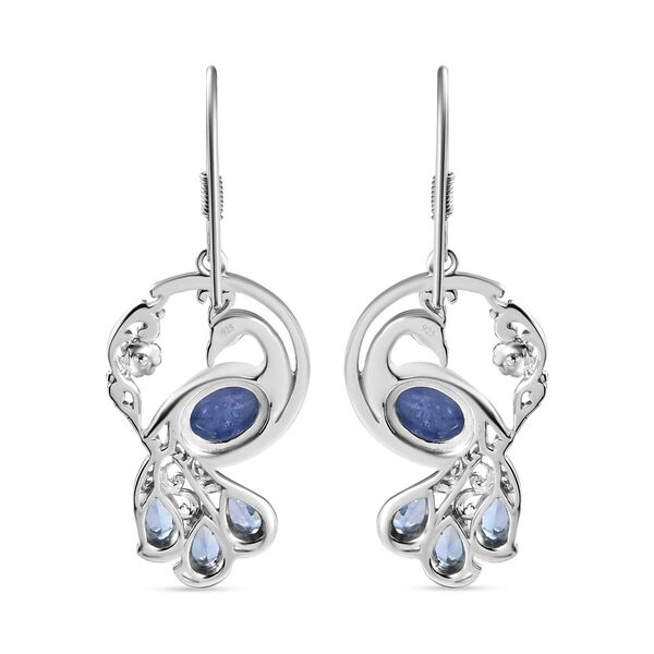 Tansanit Ohrringe - 5,14 ct. image number 6