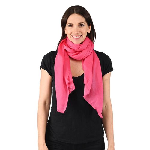 Schal aus 100% Kaschmirwolle, Pink image number 1