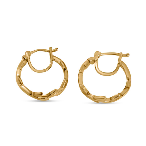 Creolen 925 Silber vergoldet image number 1