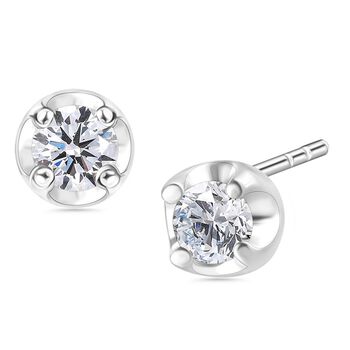 LUXURIANT 0,21 ct. Labor Diamant Ohrringe