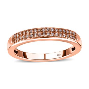 Nat&uuml;rlicher Champagner Diamant-Ring - 0,20 ct.