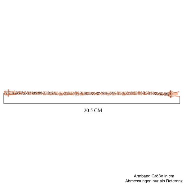 AA Morganit Armband, 19cm - 14,42 ct. image number 5