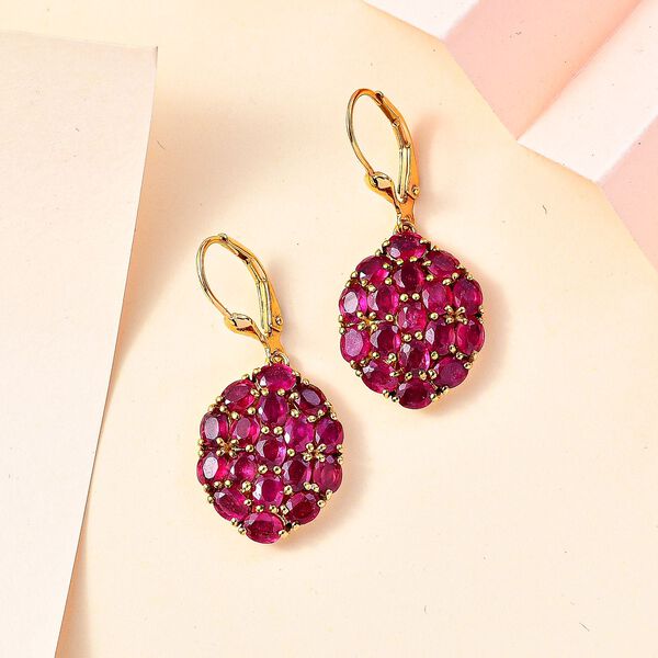 Afrikanische Rubin-Ohrringe - 8,40 ct. image number 2