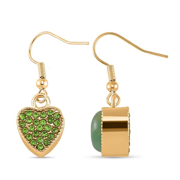 Rotes Achat und rotes Kristall 2-Wege-Schmuckset image number 8