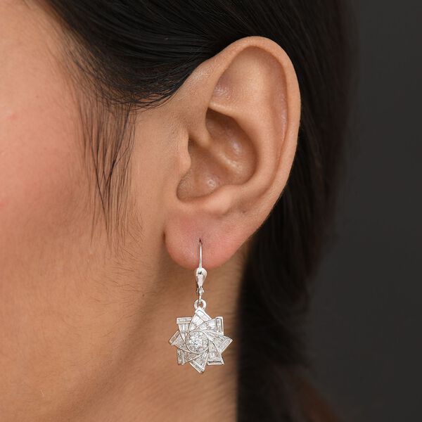 LUXURIANT DIAMANT - Lab Grown Diamant SI-GH Ohrringe 925 Silber rhodiniert ca. 0.99 ct image number 3