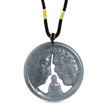 Olmek Jadeit Halskette - 150 ct.