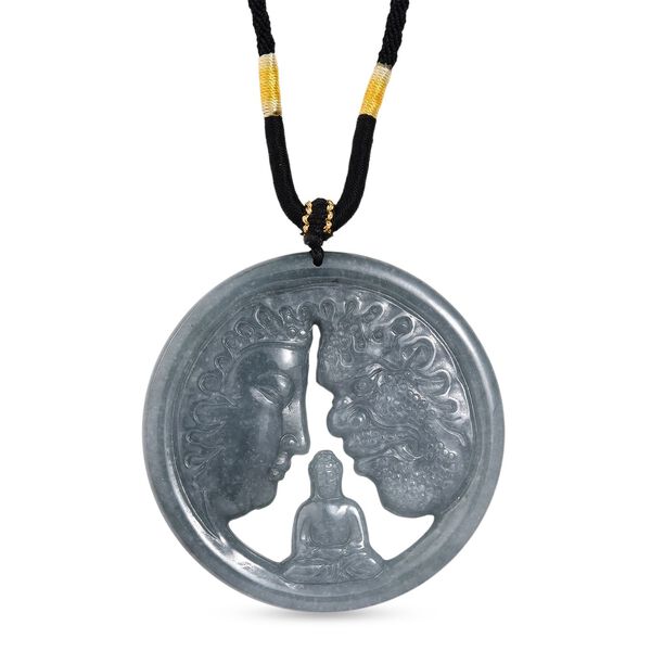 Olmek Jadeit Halskette Flexibles cm ca. 150,00 ct. image number 0