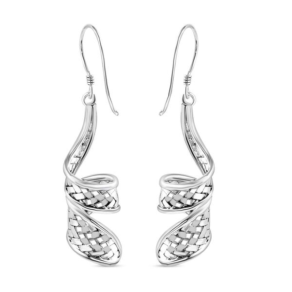 Royal Bali Kollektion - Ohrringe im Twist-Design, 925 Silber image number 3