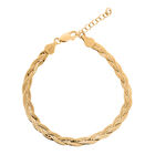 925 Silber vergoldet Armband ca. 18 cm ca. 3,35g