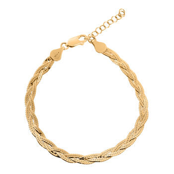 925 Silber vergoldet Armband ca. 18 cm ca. 3,35g