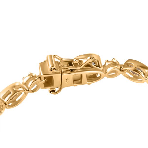 Grünes Tansanit, Pfau Tansanit und Zirkon-Armband image number 6