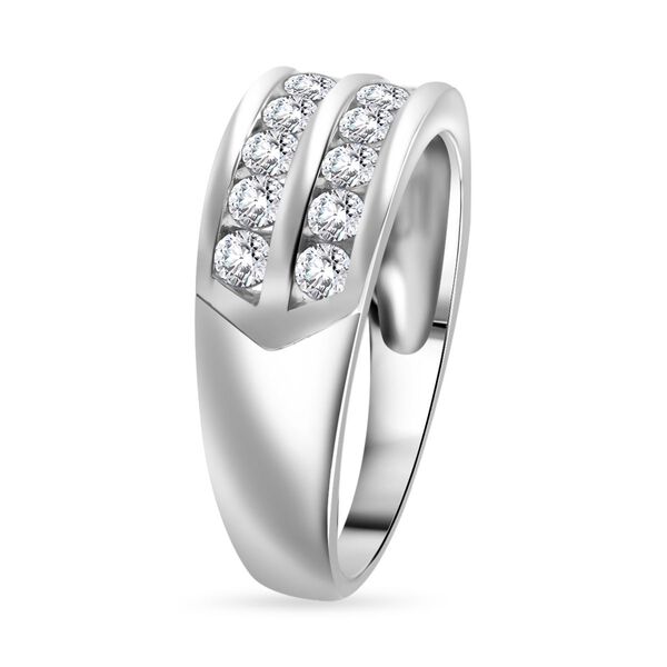 Lustro Stella - Wei&szlig;er Zirkonia Ring, 1,28 ct image number 3