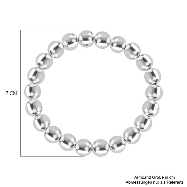 Kugel Armband, 925 Silber ca. 19 cm ca. 13,50g image number 4