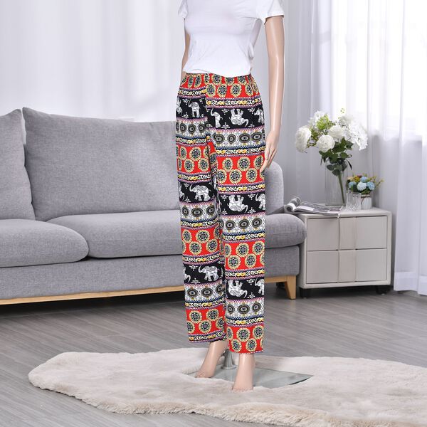 Hose f&uuml;r Damen, Rosa und schwarz image number 3