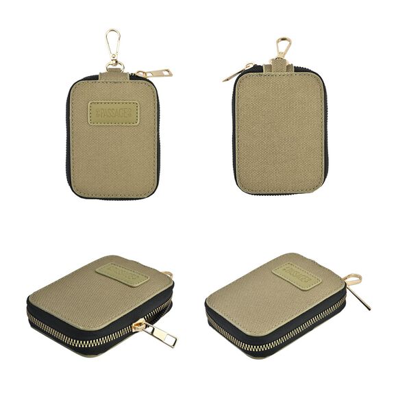 Passage - Crossbody Tasche aus Kunstleder, Braun image number 6