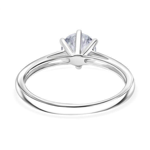 LUXURIANT IGI zertifizierter VS-EF Labor Diamant Ring in 950 Platin - 1 ct. image number 5