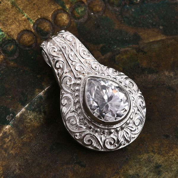Royal Bali - D Joy Moissanit Anhänger 925 Silber ca. 2.43 ct image number 1