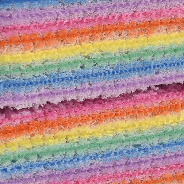 4er-Set Regenbogen-Putztücher mit 12-Schicht Mikrofaser-Schwammblock, 12x7cm image number 5