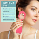 Elektrische Gesichtsreinigungsbürste mit USB-Kabel, Fuchsia image number 2