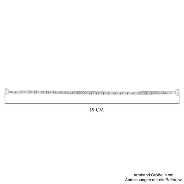 LUXURIANT VS Labor Diamant 19cm Armband - 4,36 ct. image number 5