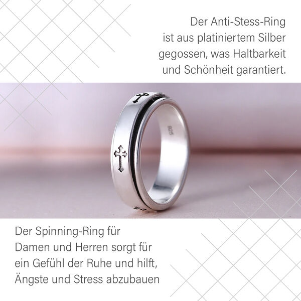 Kreuz Anti-Stress Spinning Ring image number 4