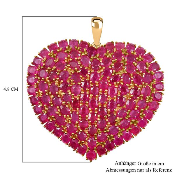 Afrikanischer Rubin Anhänger - 26,93 ct. image number 6