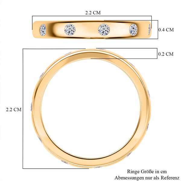 LUXURIANT VS-EF Labor Diamant Bandring - 0,50 ct. image number 6