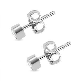 LUXURIANT SI Labor Diamant Ohrringe, 925 Silber rhodiniert - 0,25 ct.