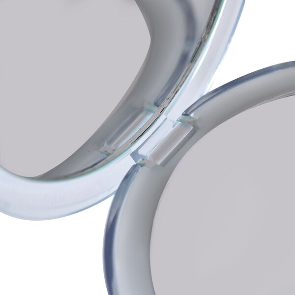 Wiederaufladbarer zweiseitiger LED-Schminkspiegel, 8.4x8.4x1.7cm, gr&uuml;n image number 7