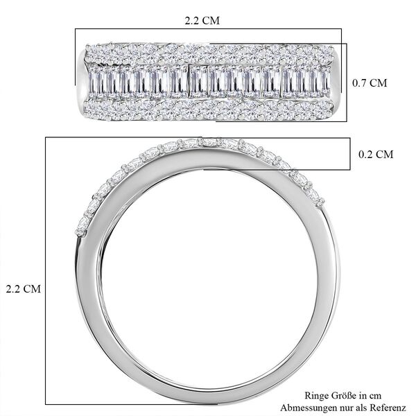 LUXURIANT SGL zertifizierter SI-GH Labor Diamant Ring - 1 ct. image number 7